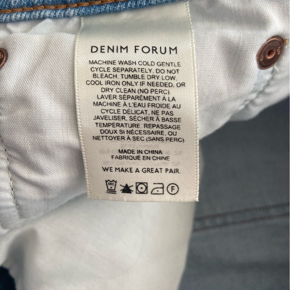 ARITZIA DENIM FORUM Arlo High-Rise Straight Jeans – 30 – 27” Inseam – EUC - Picture 6 of 11